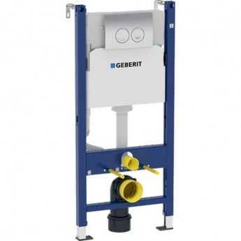 Инсталляция GEBERIT DUOFIX 458.103.00.1 UP100 для подвесного унитаза с кнопкой смыва DELTA 21 115.125.11.1 белый Инсталляция GEBERIT DUOFIX 458.103.00.1 UP100 для подвесного унитаза с кнопкой смыва DELTA 21 115.125.11.1 белый