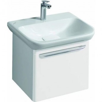 Тумба с раковиной GEBERIT MYDAY Y824060000+125460600 белый Тумба с раковиной GEBERIT MYDAY Y824060000+125460600 белый